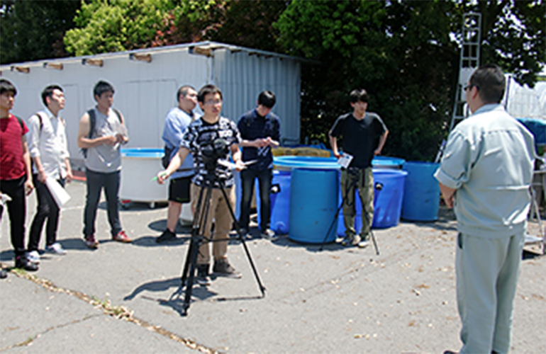 Students of the Department of Regional Economics produce a PR video for Nakagawa Town, Tochigi Prefecture