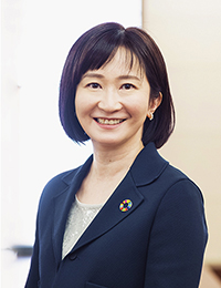 Photograph of OKINAGA Hiroko, Head of Center