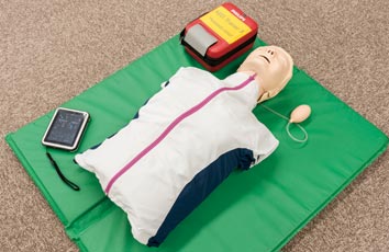 CPR training doll