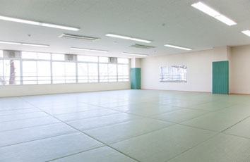 Judo hall (in the gymnasium)