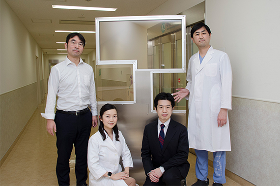 Teikyo University and MS Group Co., Ltd. jointly develop a radiation protection plate for SHD treatment
